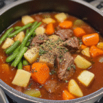 Cozy Homemade Beef Stew with Custom Seasoning