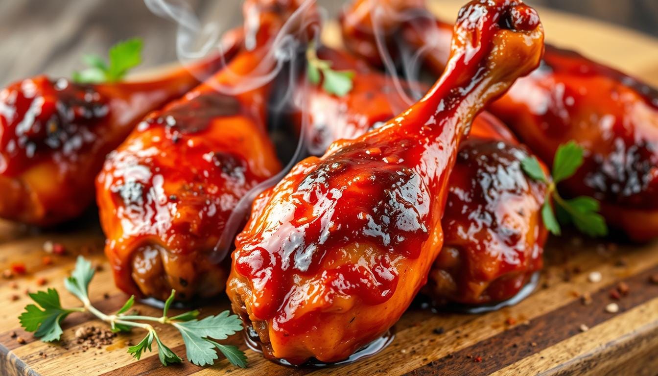 Smoked Chicken Drumsticks with Gochujang Glaze: A Step-by-Step Guide