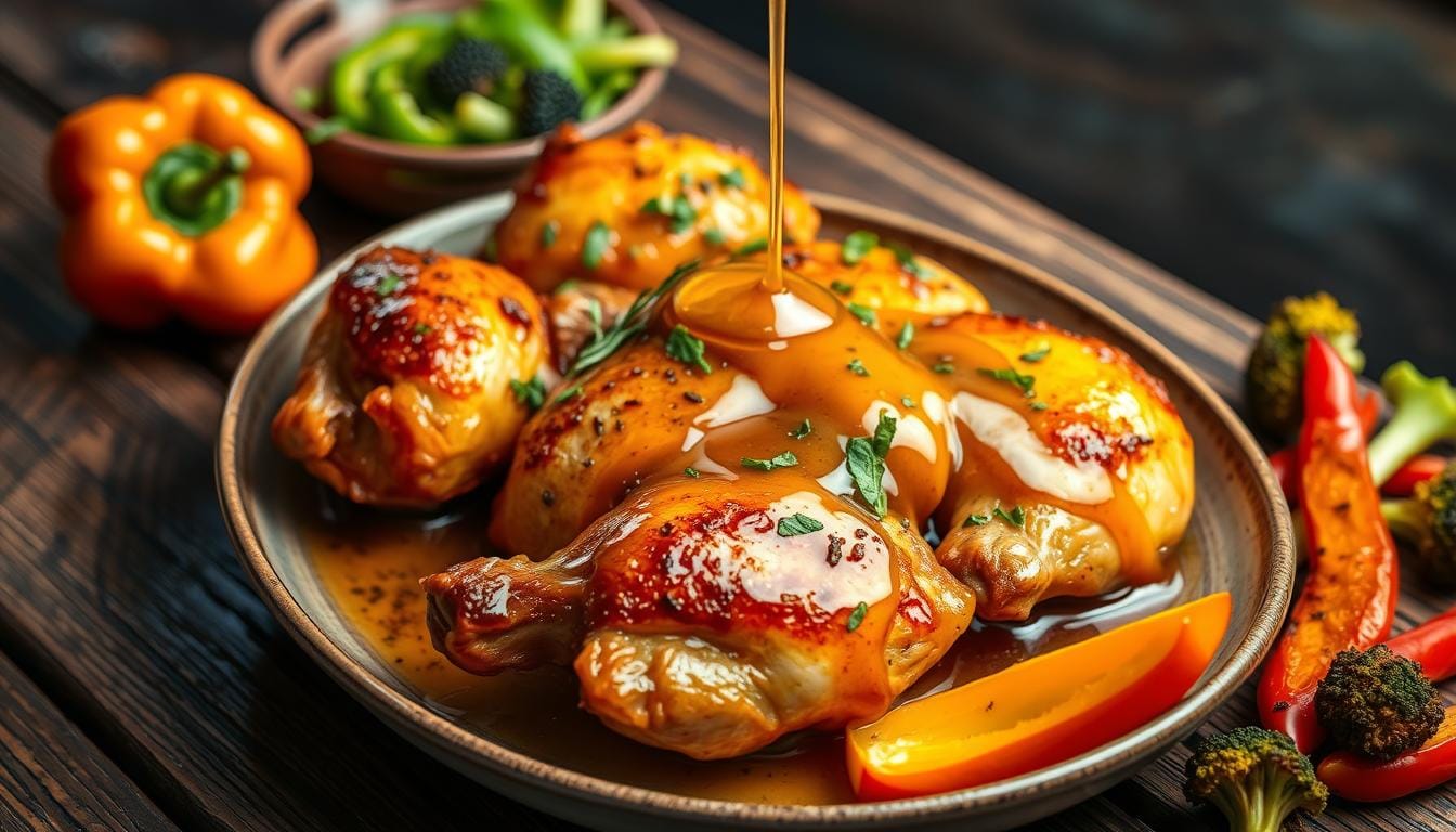 Easy baked hot honey chicken for a healthier twist