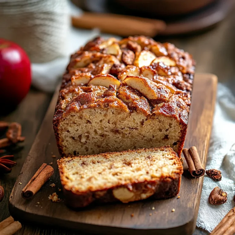 Cinnamon Apple Bread