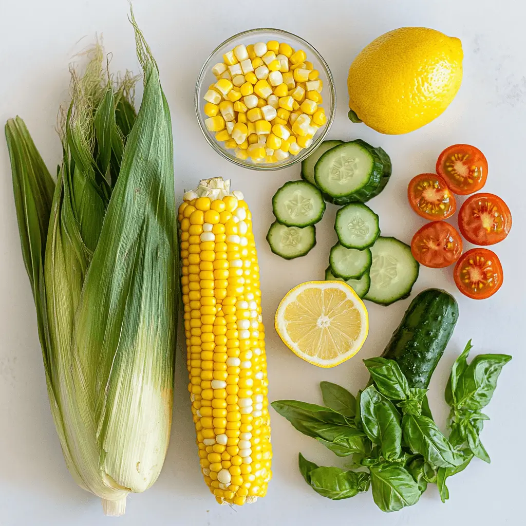 Summer Sweet Corn Gazpacho Recipe for Cool, Creamy Delight 4 ingredients for summer sweet corn gazpacho