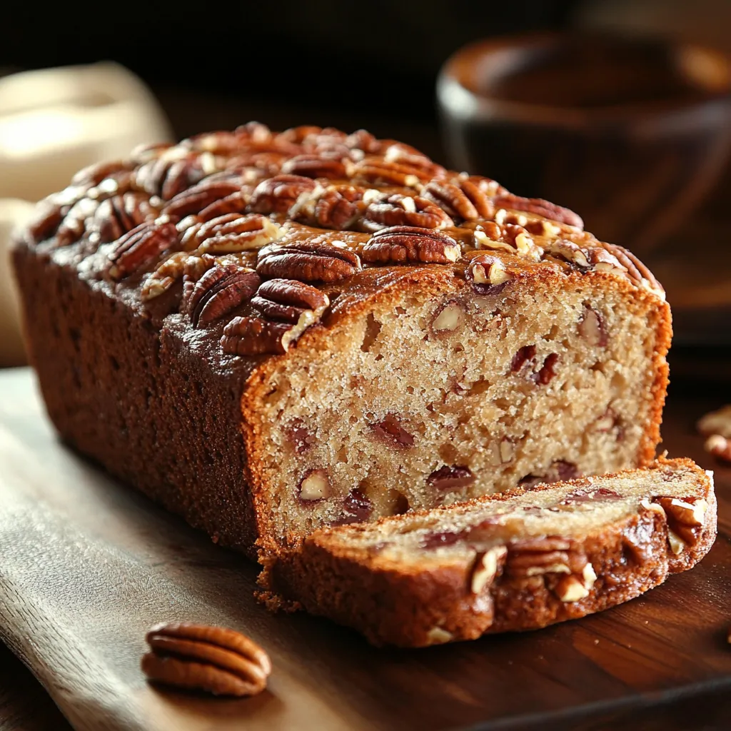 Sweet Alabama Pecan Bread Recipe 6 Sweet Alabama Pecan Bread upscaled 682b25445dcec