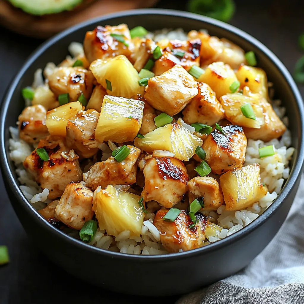 Pineapple Chicken and Rice Recipe 4 Sweet and Savory Pineapple upscaled 682761bf29114