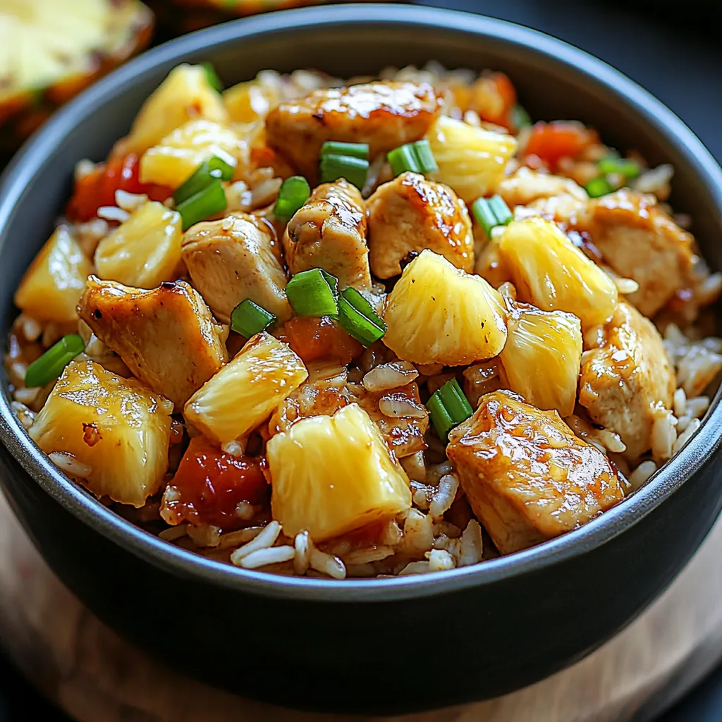 Pineapple Chicken and Rice Recipe 5 Sweet and Savory Pineapple upscaled 68276327d9e69