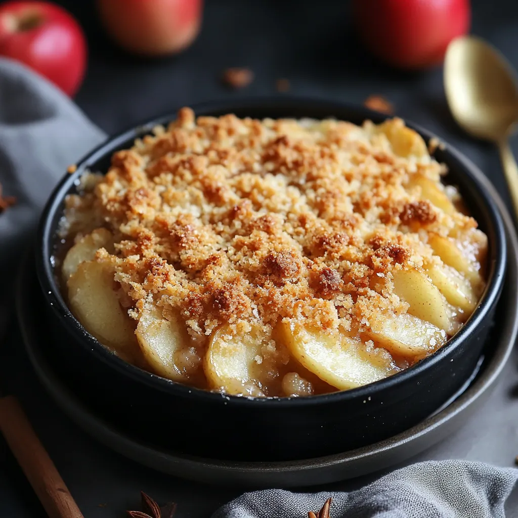 The BEST Apple Crumble Recipe 4 The BEST Apple Crumble