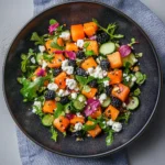WATERMELON SALAD WITH CUCUMBER AND FETA
